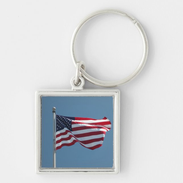 Chaveiro de Bandeira Americana (Frente)