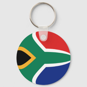 Chaveiro de bandeira da África do Sul