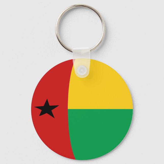 Chaveiro de Bandeira de Pesca da Guiné-Bissau (Frente)