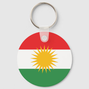 Chaveiro de Bandeira do Curdistão