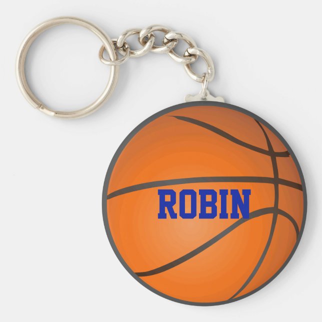 Chaveiro de basquete personalizado (Frente)