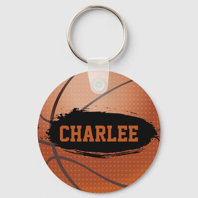 Chaveiro de Basquete Personalizado Charlee (Frente)