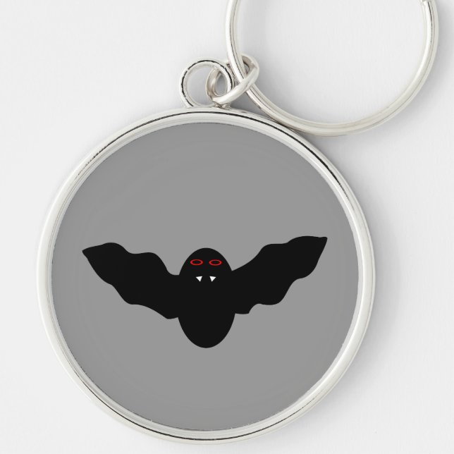 Chaveiro de Bat de Vampiro do Halloween (Frente)