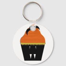 Chaveiro de Bat do Cupcake Halloween