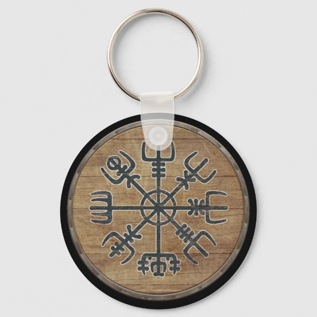 Chaveiro de blindagem - Vegvisir (Frente)