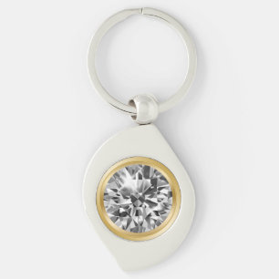 Chaveiro de Bling do diamante