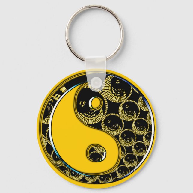 Chaveiro de bolhas YingYang (Frente)