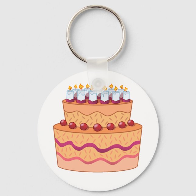 Chaveiro de Bolo (Frente)