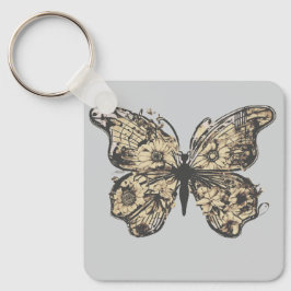 chaveiro de borboleta