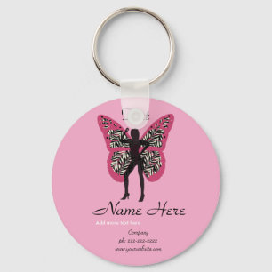 Chaveiro de borboleta