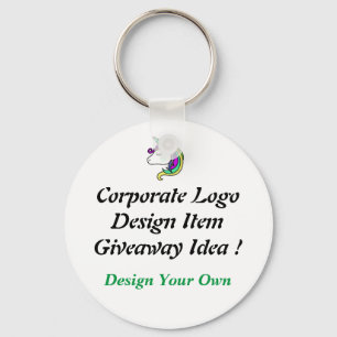 Chaveiro de botão básico