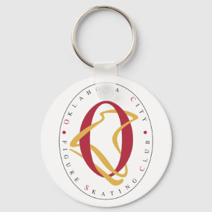 Chaveiro de Botão do Clube de Patinação de Okla