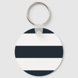 Chaveiro de Botão Redondo Básico - Faixa Preta e B