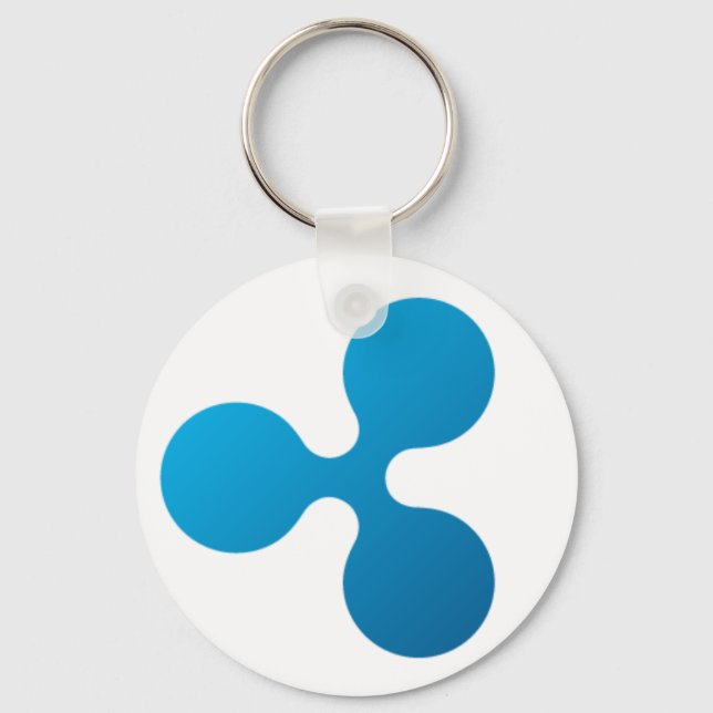 Chaveiro de Botão XRP Ripple (Frente)