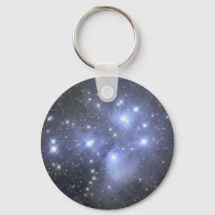 Chaveiro de Botões Básicos Pleiadianos Sete Irmãs