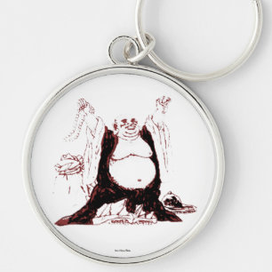 Chaveiro de Buda Sortudo