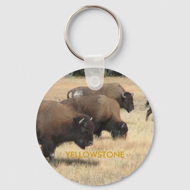 Chaveiro de Buffalo Yellowstone (Frente)