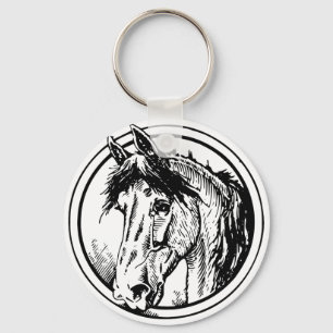 Chaveiro de cabeça de cavalo