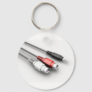 Chaveiro de cabos de áudio