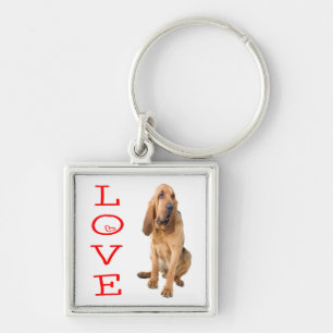 Chaveiro de Cachorro Filhote Bloodhound Amor
