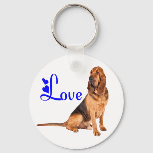 Chaveiro de Cachorro Filhote Bloodhound Amor Canin