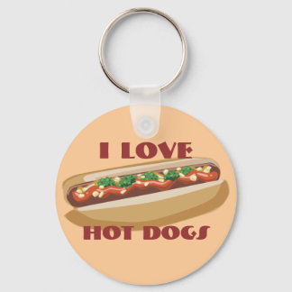 Chaveiro de Cachorro Quente