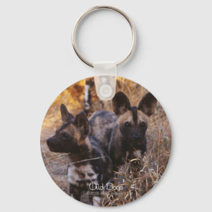 Chaveiro de cães selvagens