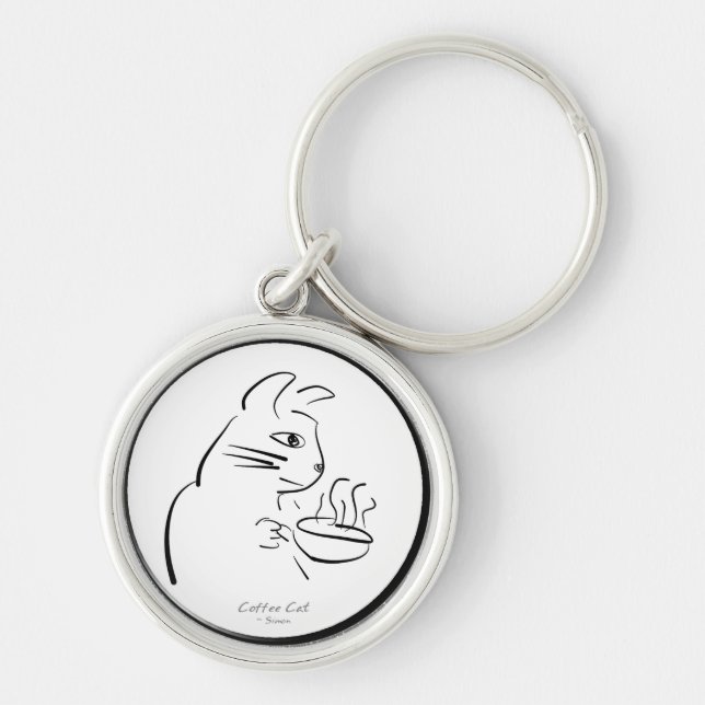 chaveiro de café legal (Frente)