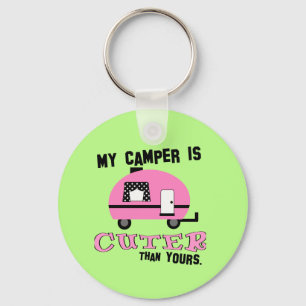 Chaveiro de Camper Retro Engraçado