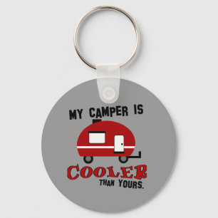 Chaveiro de Camper Retro Engraçado