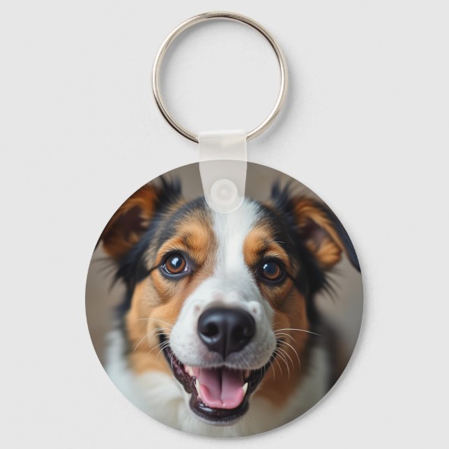 Chaveiro de cão bonito (Frente)