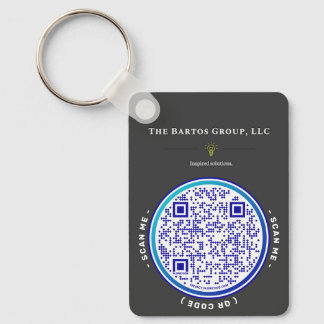 Chaveiro de Cartão de visita virtual (código QR + 