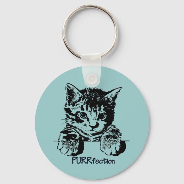 Chaveiro de Cat Purfection (Frente)