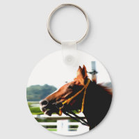 Chaveiro de cavalos de raça pura