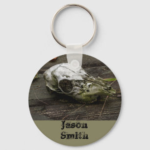 Chaveiro de Caveira de Cerveja Whitetail