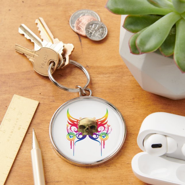 Chaveiro de Caveira Vampire (Mesa)