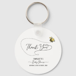 Chaveiro de Chá de fraldas de abelha