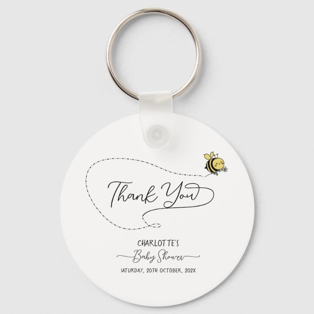 Chaveiro de Chá de fraldas de abelha (Frente)