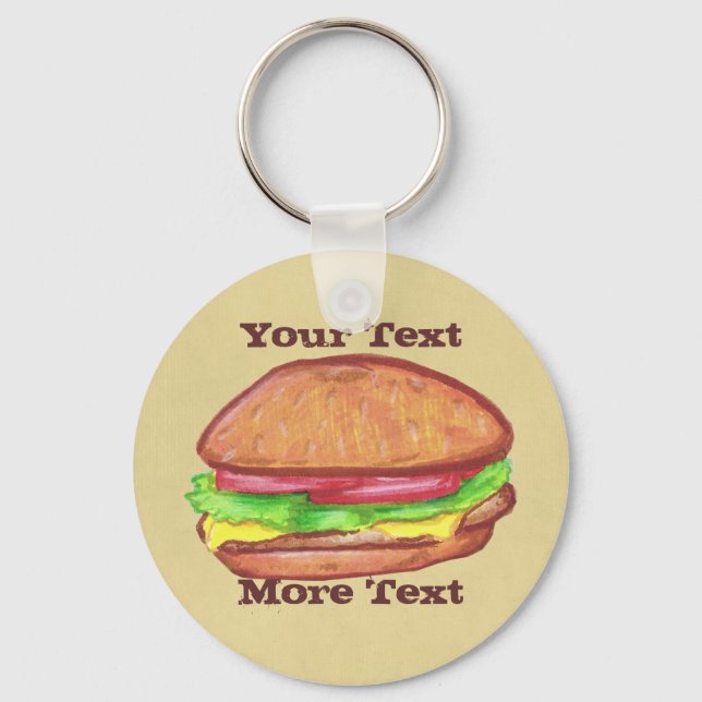 Chaveiro de Cheeseburger (Frente)