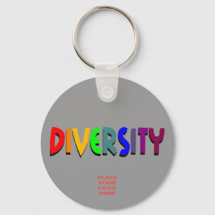 Chaveiro de Cinza de Personalizada de Diversidade
