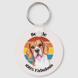 Chaveiro de citação engraçada do Beagle