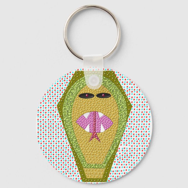 Chaveiro de Cobra egípcia letal (Frente)