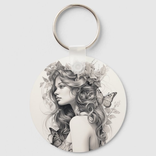 Chaveiro de Colagem de Fotografias Personalizadas  (Frente)