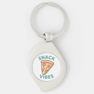 Chaveiro de Comida - Design de desenho "Snack Vibe