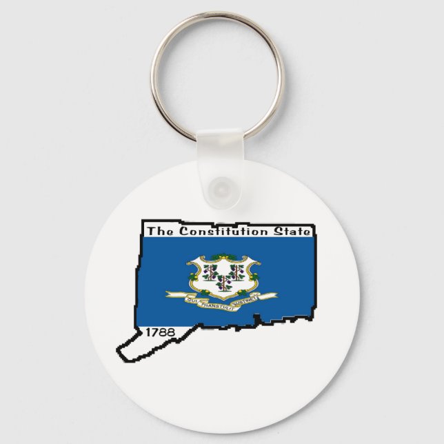 Chaveiro de Connecticut (Frente)