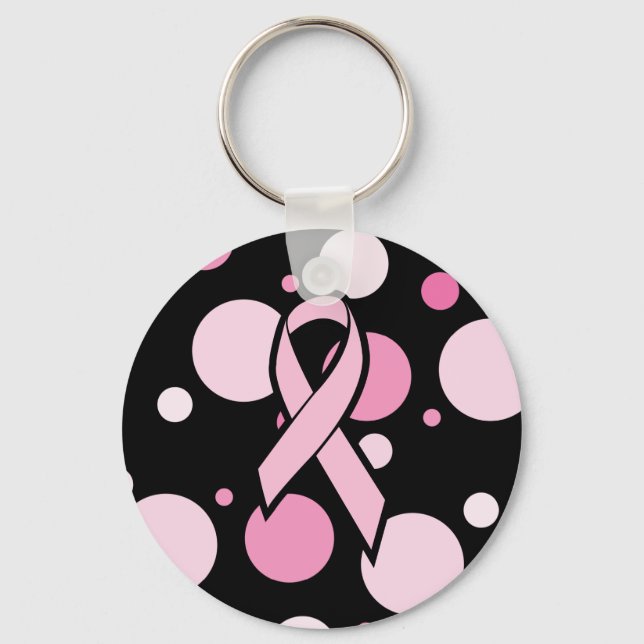 Chaveiro de Consciência do Cancer da Mama (Frente)