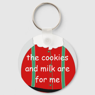 chaveiro de cookies de papai noel