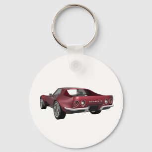 Chaveiro De Corveta carro 1970 de esportes: Os doces Apple