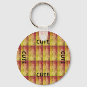 CHAVEIRO DE COTE_ PRETO E AMARELO LARANJA