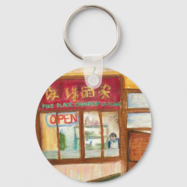 Chaveiro de cozinha chinesa (Pike Place Seattle) (Frente)